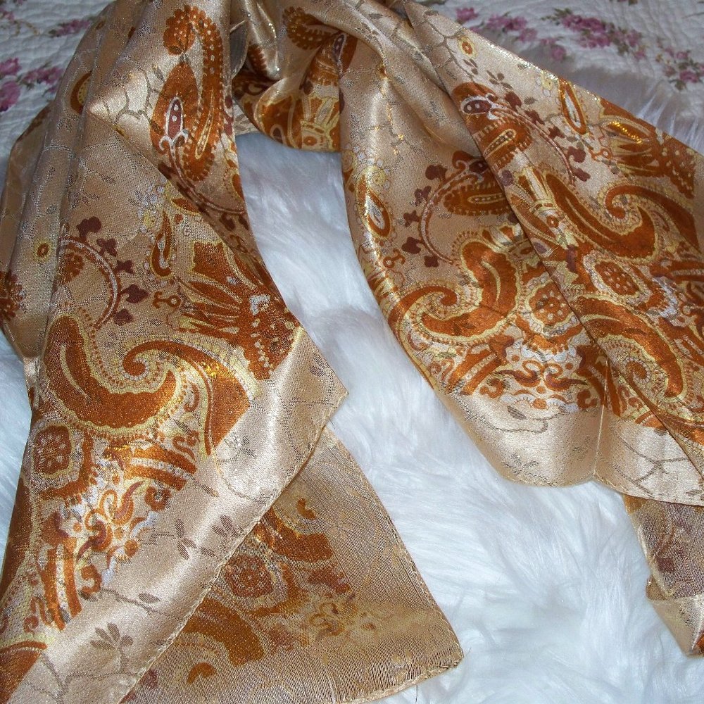 Beautiful Gold Scarf
